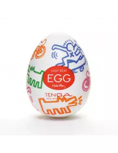 KEITH HARING EGG Street Maszturbátor Férfi maszturbátorok Tenga