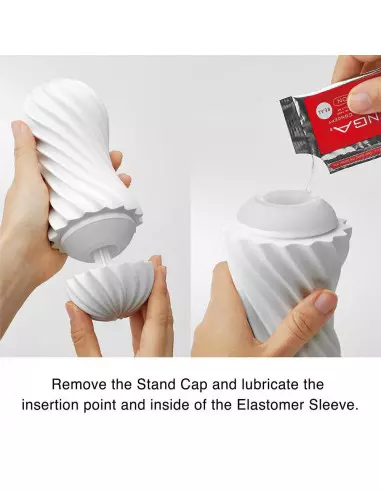 Tenga Flex Silky White Maszturbátor Férfi maszturbátorok Tenga