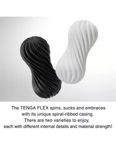 Tenga Flex Rocky Black Maszturbátor Férfi maszturbátorok Tenga