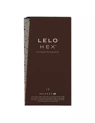 HEX Condoms Respect 12 db-os Óvszer Csomag Óvszerek Lelo