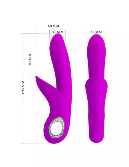 Pretty Love Carol Purple 2 Vibrátor Nonfiguratív vibrátorok Pretty Love