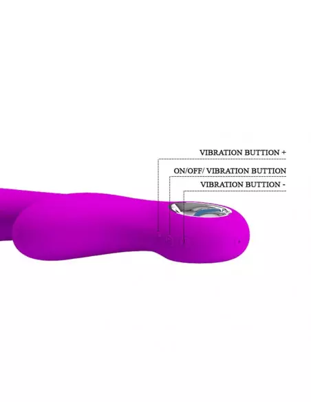 Pretty Love Carol Purple 2 Vibrátor Nonfiguratív vibrátorok Pretty Love