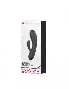 Pretty Love Matt Black Vibrátor Nonfiguratív vibrátorok Pretty Love