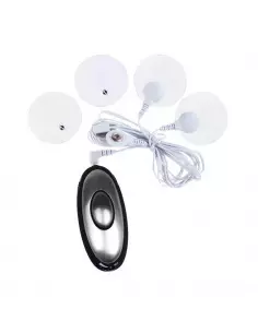 Multifunkciós Elektro Szex Kit Massager With 4 Patches Elektroszex Debra 2