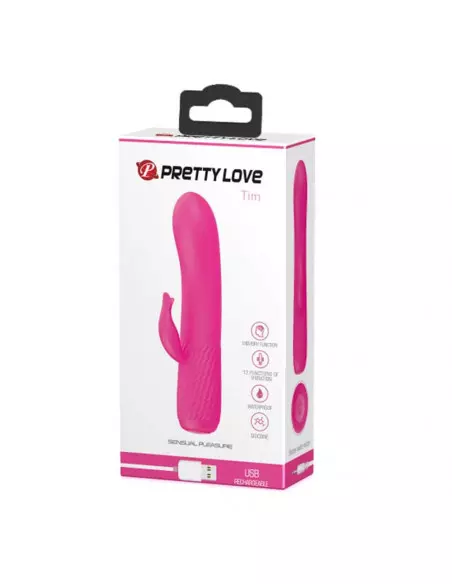 Pretty Love Tim Magenta Vibrátor Nonfiguratív vibrátorok Pretty Love