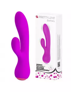 Pretty Love Zachary Purple Vibrátor Nonfiguratív vibrátorok Pretty Love