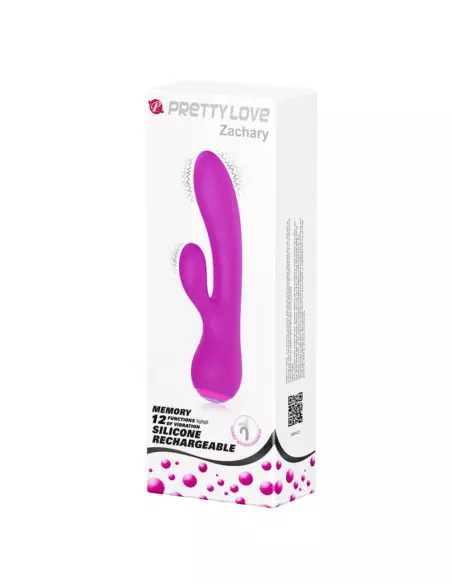Pretty Love Zachary Purple Vibrátor Nonfiguratív vibrátorok Pretty Love