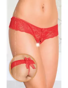 Pántos Tanga 2403 - Vörös M/L Női fehérneműk Softline