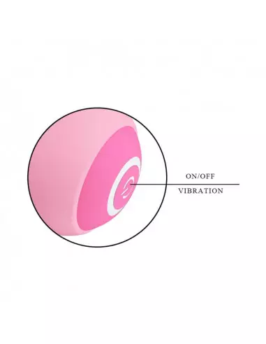 Pretty Love Zachary Pink Vibrátor Nonfiguratív vibrátorok Pretty Love