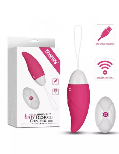 IJOY Wireless Remote Control Rechargeable Egg Pink Vibrátor Mini vibrátorok és tojások Lovetoy
