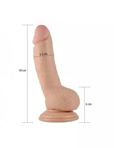7" Real Extreme Dildó Flesh Dongok - Dildók Lovetoy