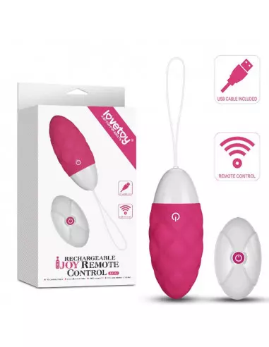 IJOY Wireless Remote Control Rechargeable Egg Pink Vibrátor Mini vibrátorok és tojások Lovetoy