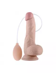 8" Soft Ejaculation Cock With Ball Flesh Dildó Dongok - Dildók Lovetoy 2