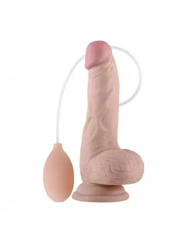 8" Soft Ejaculation Cock With Ball Flesh Dildó Dongok - Dildók Lovetoy
