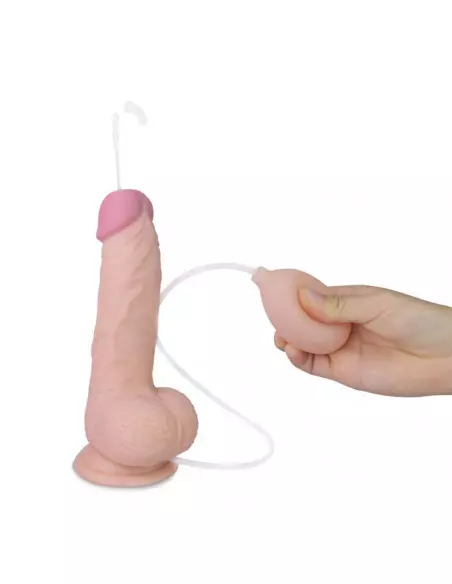 8" Soft Ejaculation Cock With Ball Flesh Dildó Dongok - Dildók Lovetoy 8" Soft Ejaculation Cock With Ball Flesh Dildó Dongok - Dildók Lovetoy
