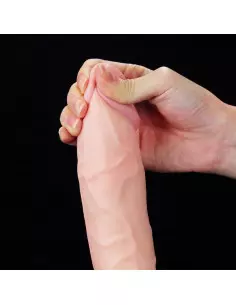 Soft Ejaculation Cock With Ball 9” Flesh Dildó Dongok - Dildók Lovetoy 2