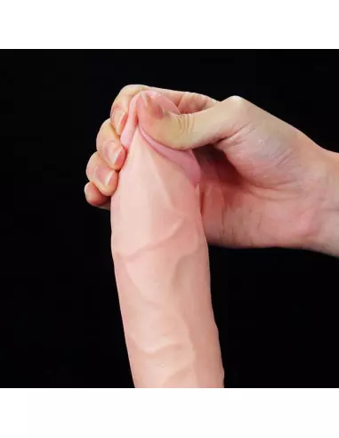 Soft Ejaculation Cock With Ball 9” Flesh Dildó Dongok - Dildók Lovetoy