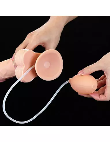 Soft Ejaculation Cock With Ball 9” Flesh Dildó Dongok - Dildók Lovetoy