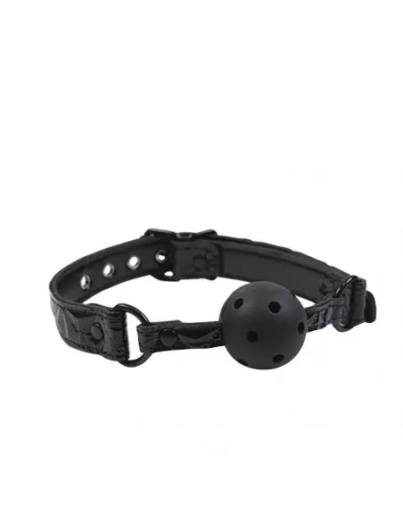 Sinful Ball Gag Black Szájpecek Szájpöckök NS Toys