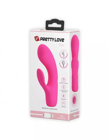 Pretty Love Tim Pink Vibrátor Nonfiguratív vibrátorok Pretty Love