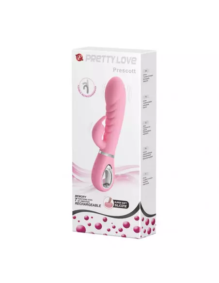 Pretty Love Prescott Baby Pink Vibrátor Nonfiguratív vibrátorok Pretty Love
