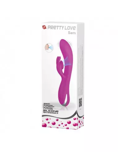 Pretty Love Sam Purple Vibrátor Nonfiguratív vibrátorok Pretty Love
