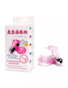 Cock Ring With Bullet Vibrator Pink 2 Péniszgyűrű Péniszgyűrűk - Mandzsetták Debra