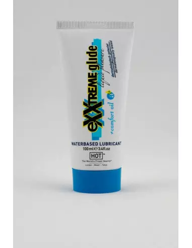HOT eXXtreme Glide - Vízbázisú Síkosító + comfort oil a+ 100 ml Vízbázisú síkosítók Hot