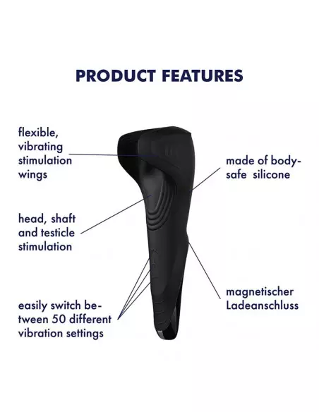 Satisfyer Men Wand Maszturbátor Férfi maszturbátorok Satisfyer