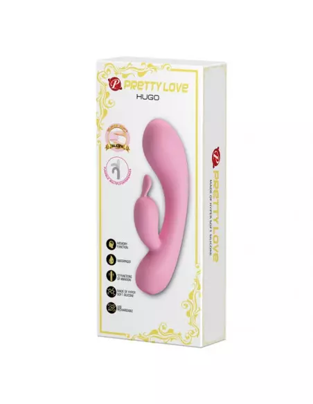 Pretty Love Hugo Pink Vibrátor Nonfiguratív vibrátorok Pretty Love