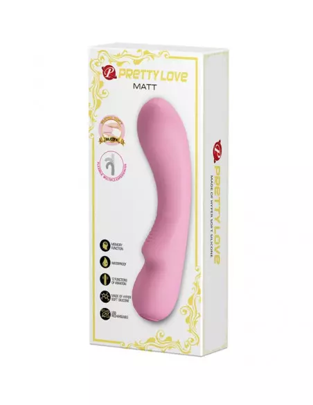 Pretty Love Matt Pink Vibrátor Nonfiguratív vibrátorok Pretty Love