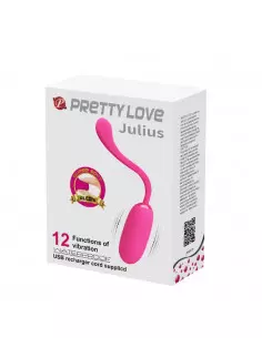 Pretty Love Julius Pink Vibrátor Mini vibrátorok és tojások Pretty Love