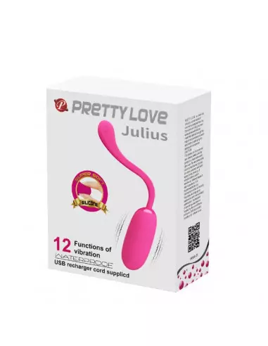 Pretty Love Julius Pink Vibrátor Mini vibrátorok és tojások Pretty Love