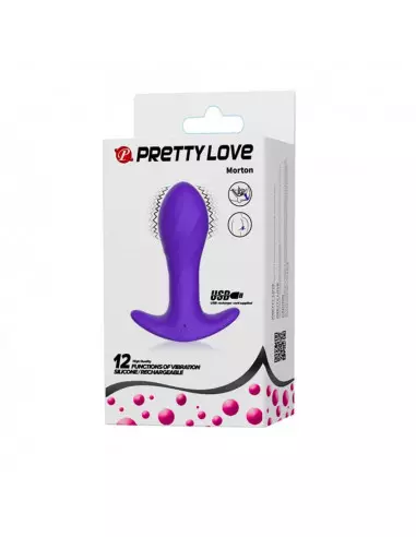 Pretty Love Anal Plug Massager Purple Fenékdugó Fenékdugók Pretty Love
