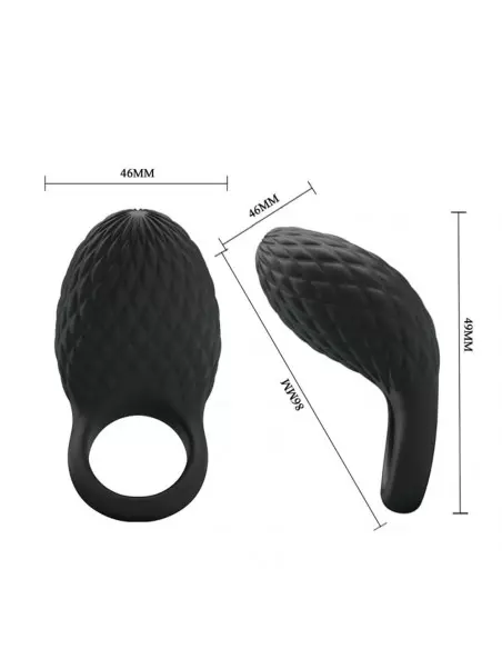 Pretty Love Heloise Black Péniszgyűrű Péniszgyűrűk - Mandzsetták Pretty Love Pretty Love Heloise Black Péniszgyűrű Péniszgyűrűk - Mandzsetták Pretty Love