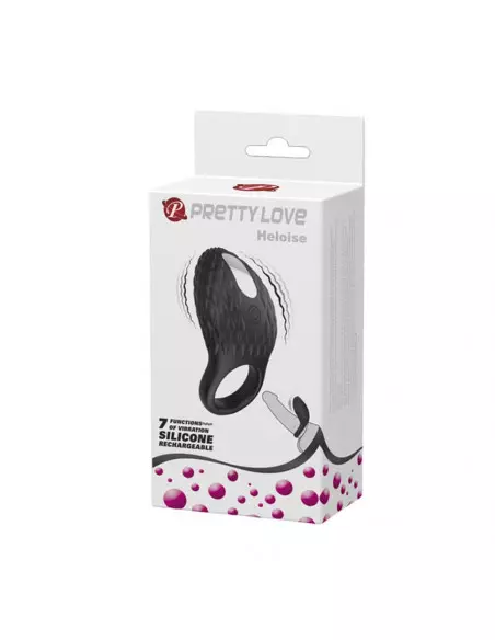 Pretty Love Heloise Black Péniszgyűrű Péniszgyűrűk - Mandzsetták Pretty Love Pretty Love Heloise Black Péniszgyűrű Péniszgyűrűk - Mandzsetták Pretty Love