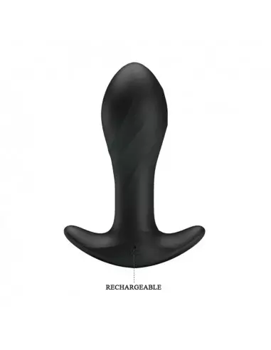 Pretty Love Anal Plug Massager Black Fenékdugó Fenékdugók Pretty Love