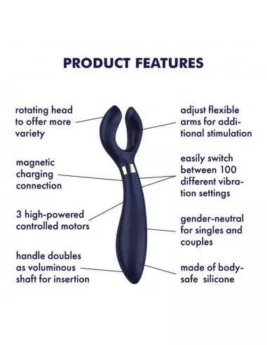 Endless Fun (Blue) Csiklóizgató Csiklóizgatók Satisfyer