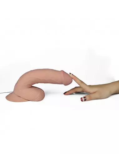 8.5" The Ultra Soft Dude Flesh Vibrátor Realisztikus vibrátorok Lovetoy