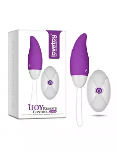 IJOY Remote Control Egg Purple Vibrátor Mini vibrátorok és tojások Lovetoy