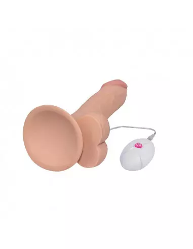 9" The Ultra Soft Dude Flesh Vibrátor Realisztikus vibrátorok Lovetoy