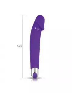 IJOY Silicone Dildo Purple Vibrátor Realisztikus vibrátorok Lovetoy 2