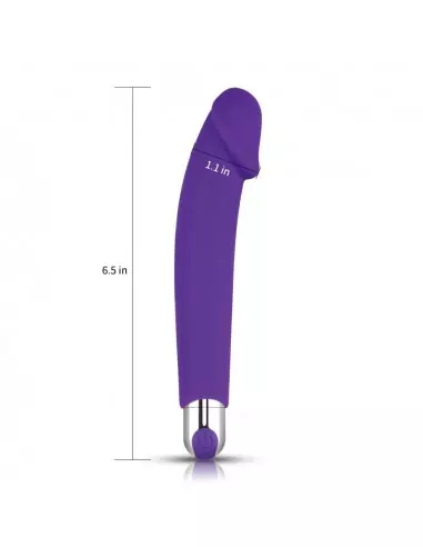 IJOY Silicone Dildo Purple Vibrátor Realisztikus vibrátorok Lovetoy