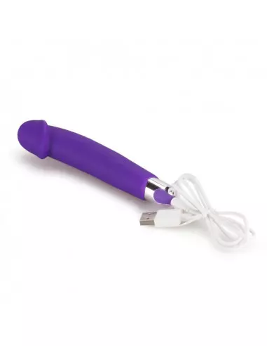 IJOY Silicone Dildo Purple Vibrátor Realisztikus vibrátorok Lovetoy