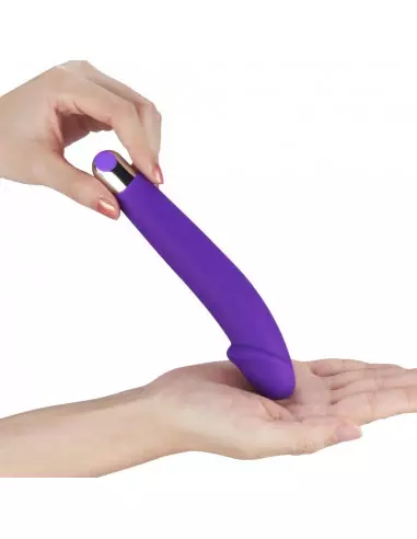 IJOY Silicone Dildo Purple Vibrátor Realisztikus vibrátorok Lovetoy