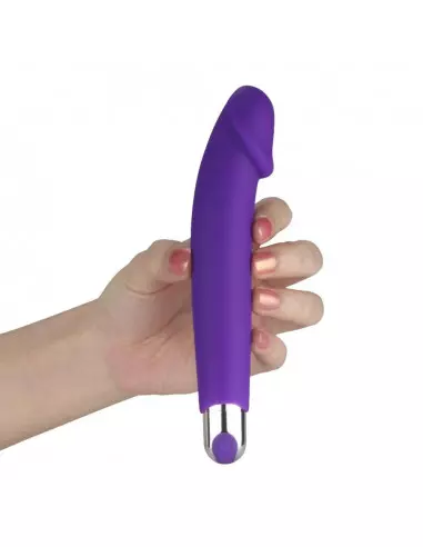 IJOY Silicone Dildo Purple Vibrátor Realisztikus vibrátorok Lovetoy