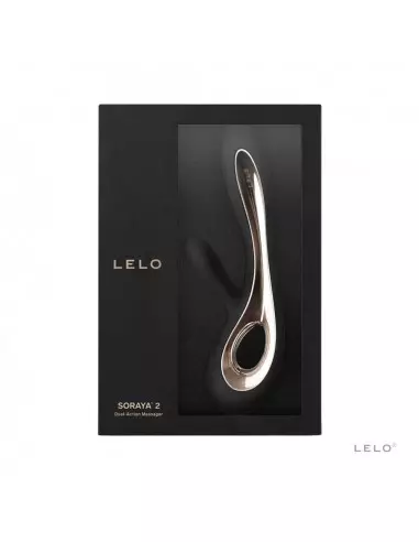 Soraya 2 Black Vibrátor Nonfiguratív vibrátorok Lelo