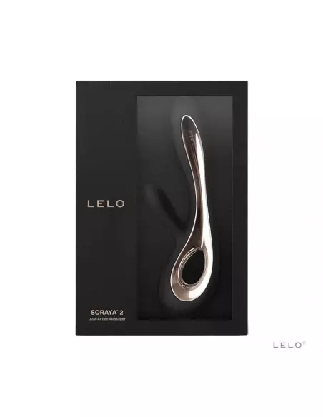 Soraya 2 Black Vibrátor Nonfiguratív vibrátorok Lelo