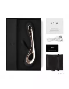 Soraya 2 Black Vibrátor Nonfiguratív vibrátorok Lelo