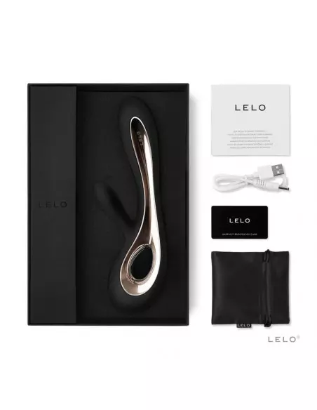 Soraya 2 Black Vibrátor Nonfiguratív vibrátorok Lelo